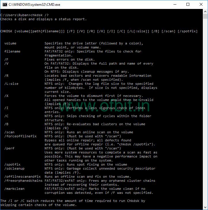 How to Run Check Disk from Command Prompt [Step by Step