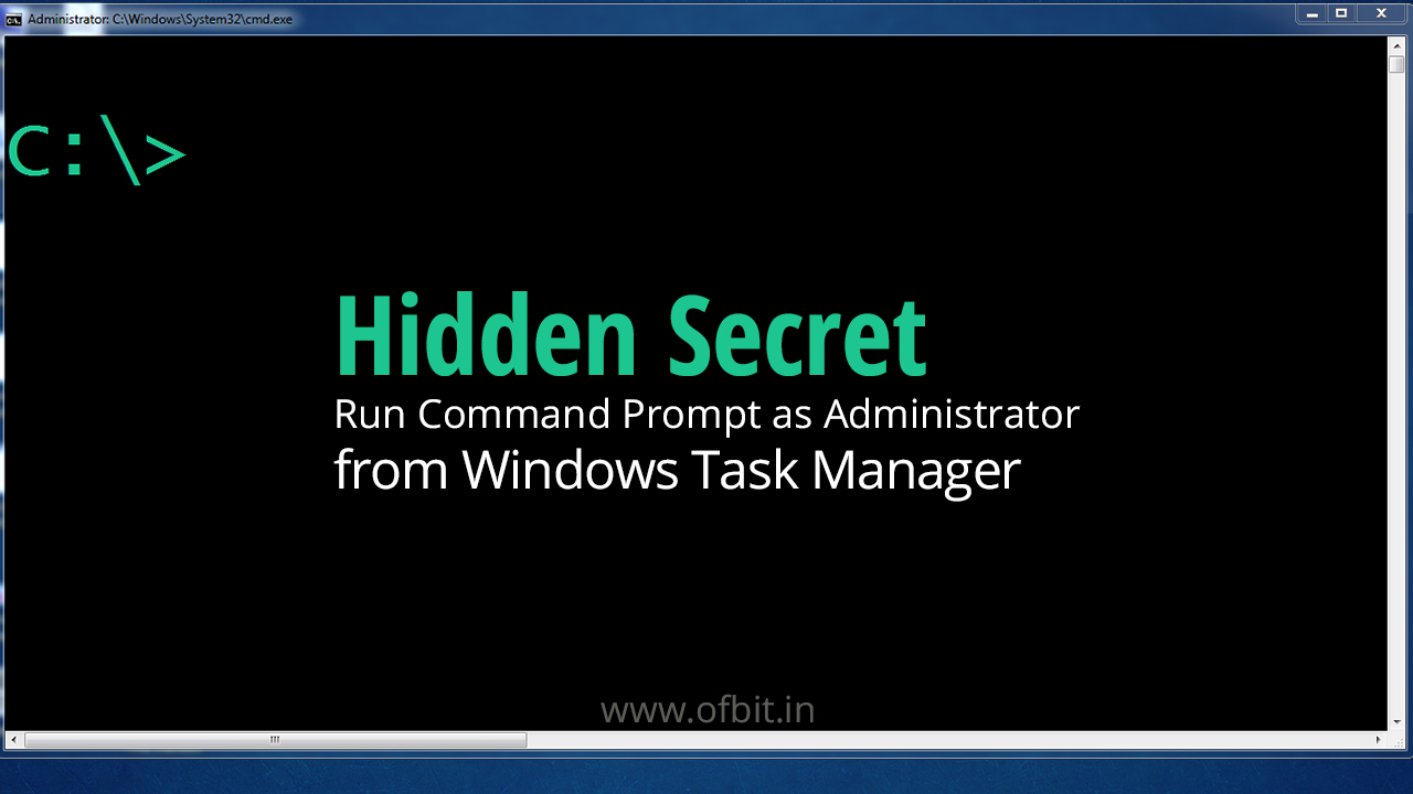 task manager shortcut command