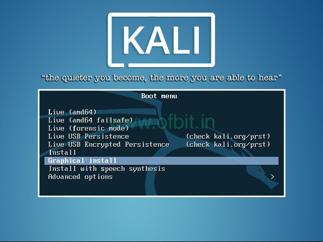 Kali-Linux-Boot-Menu-Ofbit.in