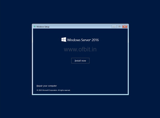 Windows-2016-Server-Setup-Install-Now-Ofbit.in