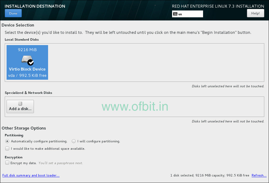 RHEL-7-Disk-Setup-Ofbit.in