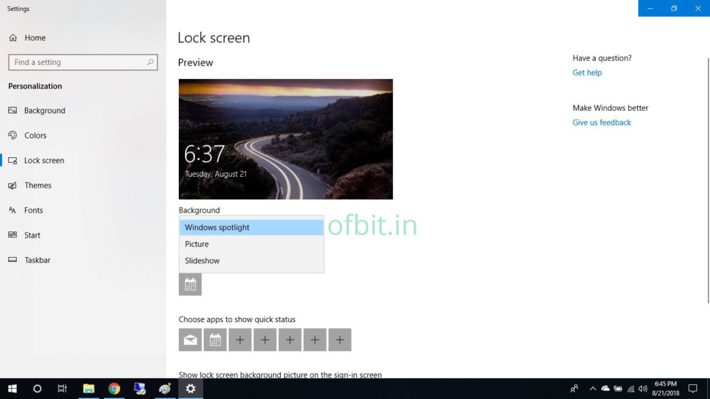 How To Change Login Screen Background Wallpaper In Windows 10 Ofbit