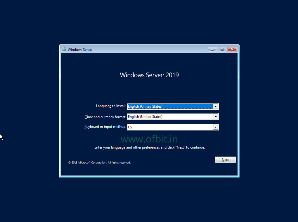 Windows 2019 установка msi