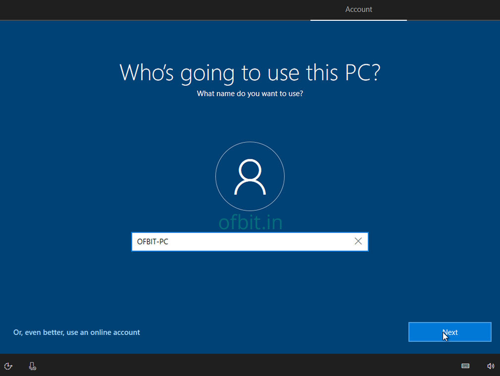 Windows-10-Installation-User-Name-Ofbit.in