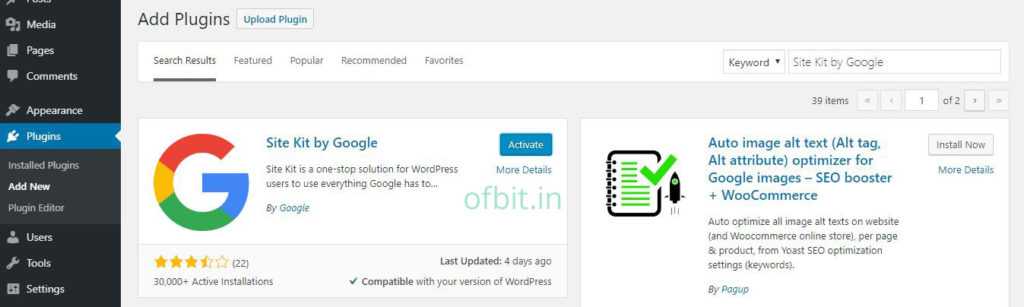 Google-Site-Kit-Click-Active-Ofbit