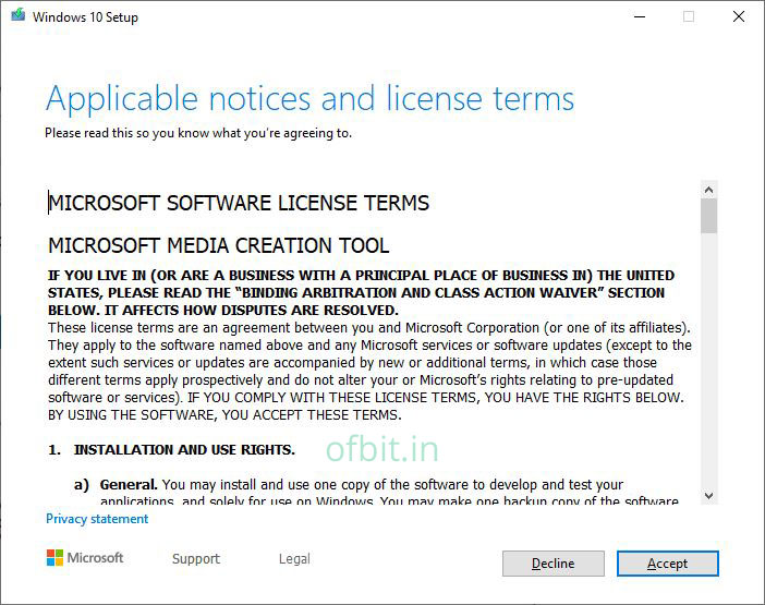 Windows-10-Microsoft-Media-Creation-Tool-Accept-License-Terms-Ofbit.in