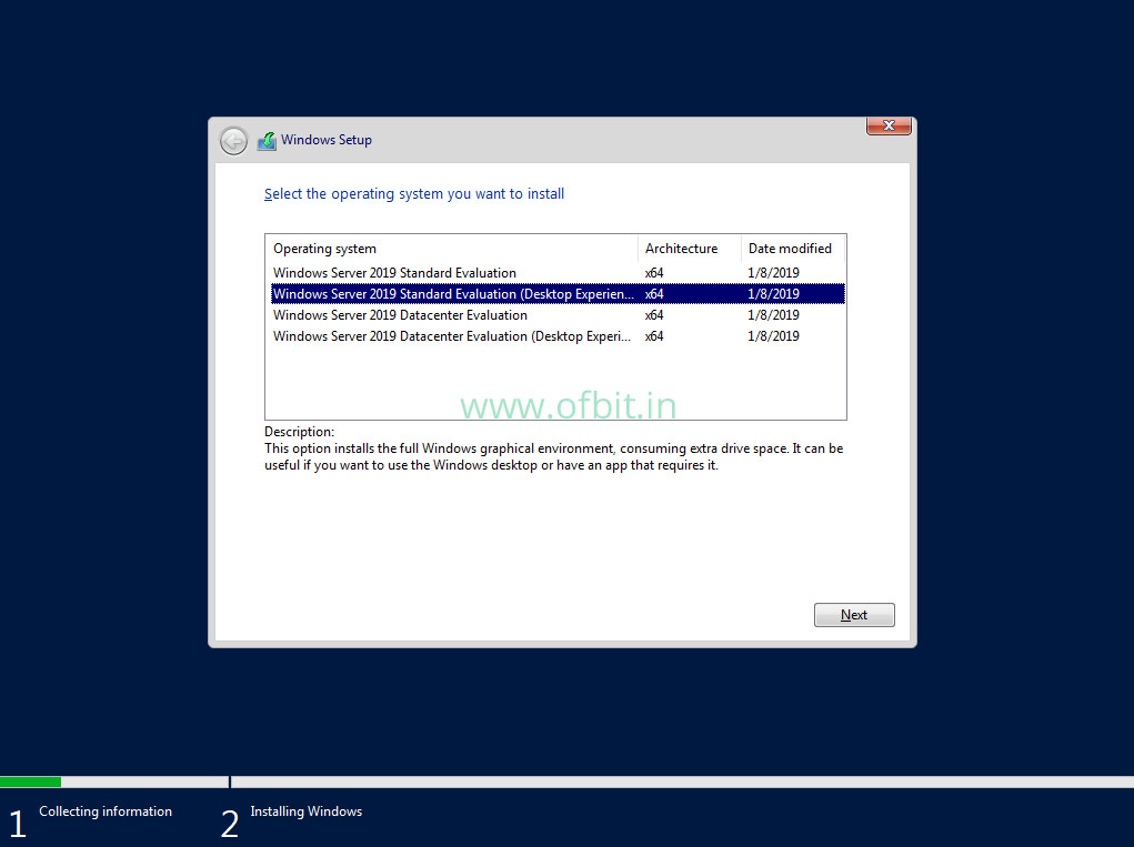 Windows-2019-Server-Setup-Select-the-OS-Ofbit.in