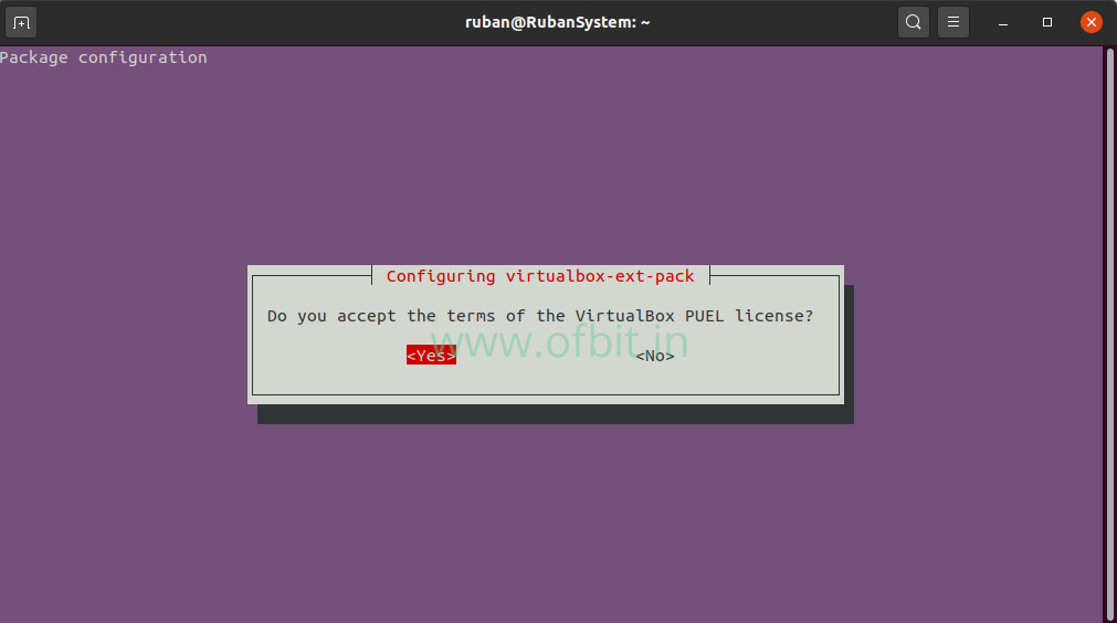 oracle vm virtualbox extension pack ubuntu