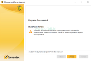 upgrade symantec endpoint protection manager 12.1.6 to 14