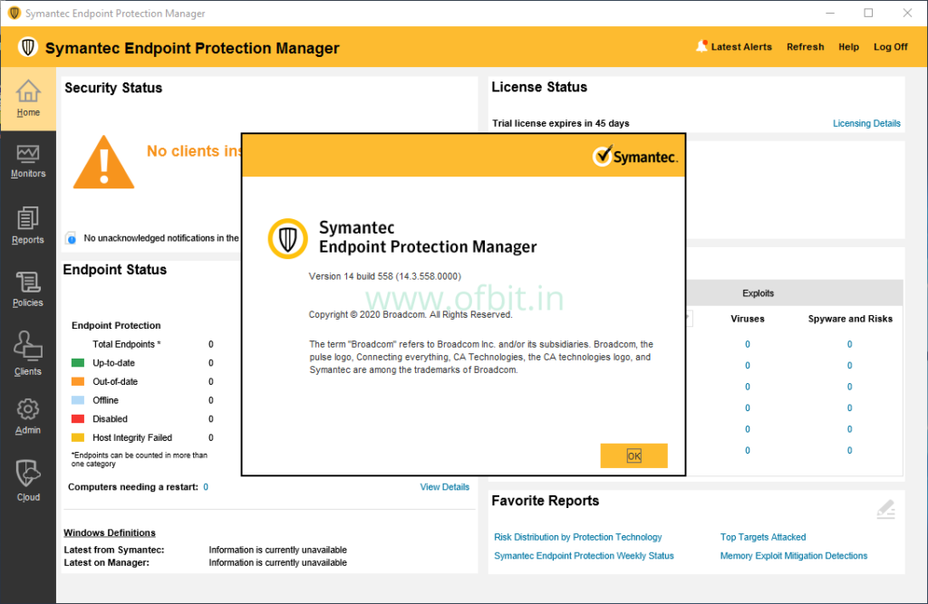 SEPM-Upgrade-Dashboard-Ofbit.in