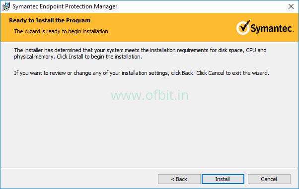 symantec endpoint manager 14 change backup location