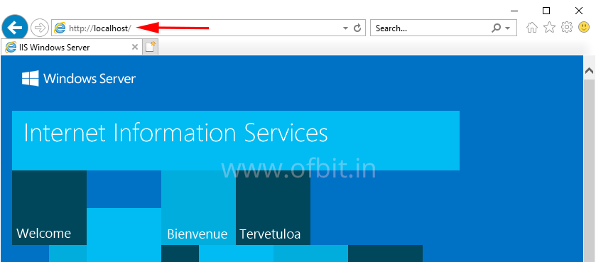 Internet-Information-Services-IIS-Web Server-Windows-Server-2019-OFBIT.in