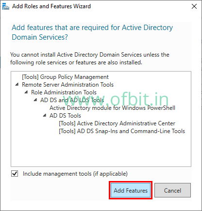 Install AD-Select Add Features-OFBIT.in