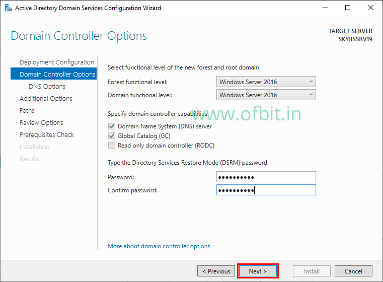 Domain controller functional level and capabilities-Ofbit.in