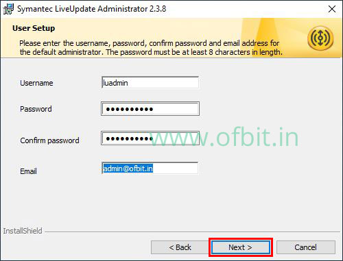 Install Symantec LUA-Default Administrator Configuration.Ofbit.in