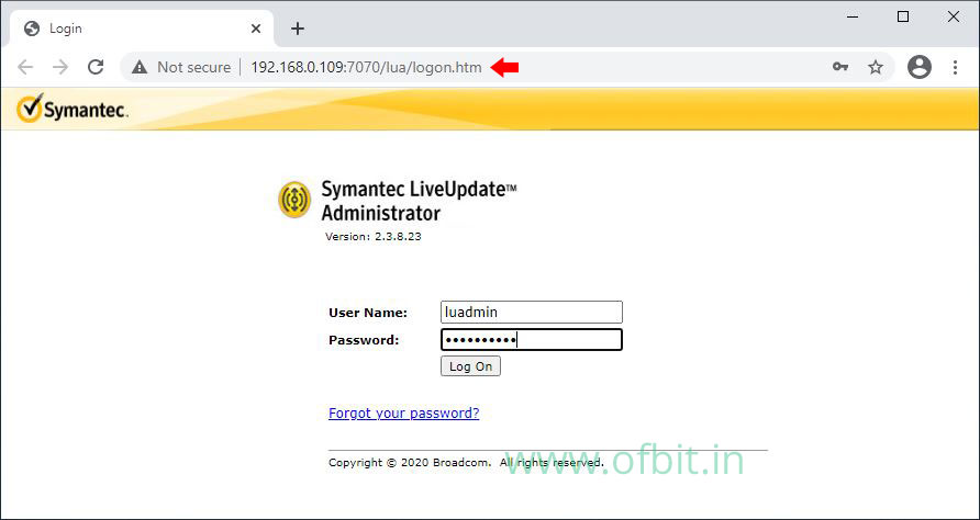 Как обновить liveupdate symantec