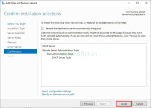 Install And Configure DHCP Server On Windows Server 2019 - OFBIT