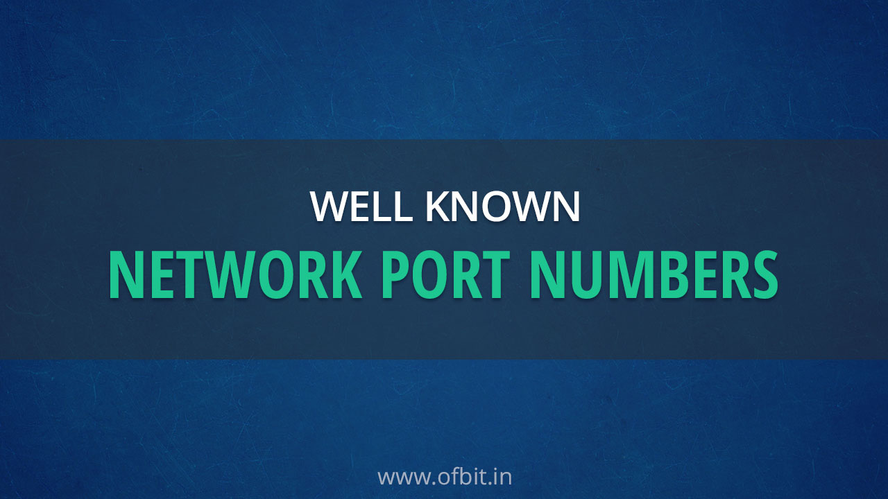 Well-Known-Port-Numbers-Ofbit